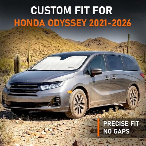 2021-2026 Odyssey Windshield Sun Shade for Honda Odyssey 2021 2022 2023 2024 2025 2026 Automotive Car Front Window Sunscreen Sunshade in Saudi Arabia