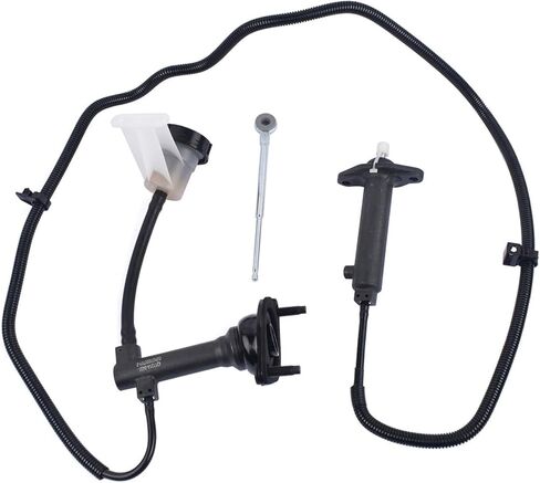 CC649026 مجموعة أسطوانات القابض الرئيسية والتابعة من PartsFlow متوافقة مع دودج رام 1500 2500 3500 بيك اب 2000-2001 5015258AA 52107791AA in Kuwait