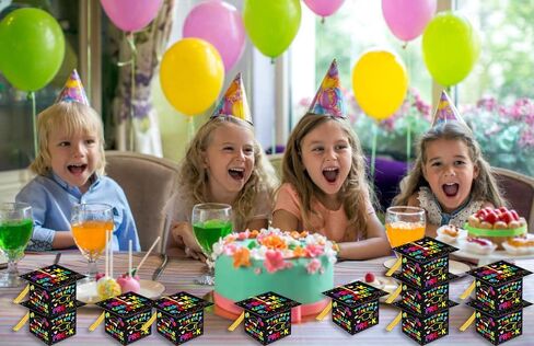 24 قطعة من علب هدايا قبعة التخرج لمرحلة ما قبل الروضة لديكورات التخرج لمرحلة ما قبل الروضة 2026، لوازم حفلات التخرج لمرحلة ما قبل المدرسة، صندوق حلوى لمرحلة ما قبل الروضة مع شرابة، وداعًا PRE-K Hello Kindergarten Grad PK in Kuwait