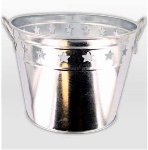 Kole OA235 Tin Bucket with Stars Art and Craft Product in Saudi Arabia