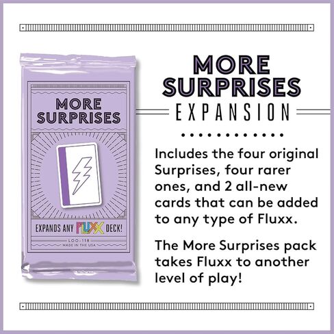 Looney Labs More Surprises Fluxx Expansion: Unleash Extra Pandemonium! in Saudi Arabia