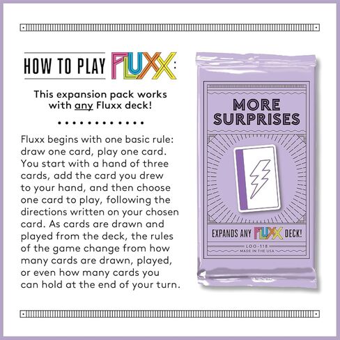 Looney Labs More Surprises Fluxx Expansion: Unleash Extra Pandemonium! in Saudi Arabia