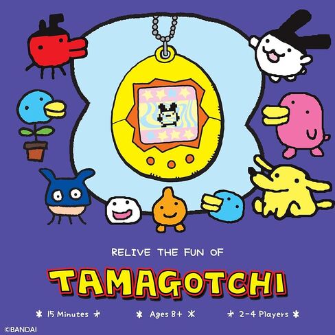 Tamagotchi Card Game for Kids & Families 8+ | 2-4 Player Strategy & Set Collection Game | Evolve Your Tamagotchi | Family Card Game Night | Official Tamagotchi Game from Buffalo Games in Kuwait