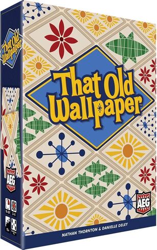 AEG That Old Wallpaper | Collect and Match Funky and Unique Shapes | Pattern Matching Card Drafting Game | Simultaneous Play | 2-5 Players | Ages 10+ in Saudi Arabia