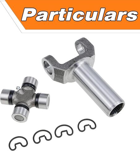 2-3-6081X 5-153X سلسلة ناقل الحركة Slip Yoke 1310 ومجموعة U-Joint، مناسبة لـ GM TH Turbo 350 TH350 700R4, 26 27 أشواك in Kuwait