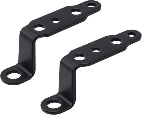 jose2015 Motorcycle Fog Light Mount Bracket,Universal Spot Light Mounting Bracket Apply to Motorcycle、 Off-Road Motorcycle、Bike Black 2pcs in Saudi Arabia