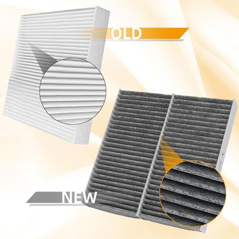 فلتر هواء المقصورة CF10135 مع الكربون المنشط متوافق مع Honda Civic 2001-2005، CR-V 2002-2006، Element 2003-2011؛ أكيورا آر إس إكس 2002-2006، إل 2004-2005. in Kuwait