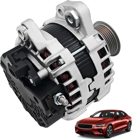 Alternator 215A 12V Compatible with Volvo S60 2016-2021 for XC90 2016-2022 XC70 2016 for Volvo S90 2017-2019 2.0L 0125812075 30644945 in Saudi Arabia