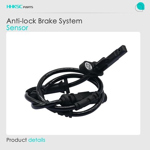 2pcs Rear Left and Right ABS Wheel Speed Sensor Compatible with BMW X3 X4#34526788645 34526855050 34526869293 ALS2579 11 12 13 14 15 16 17 18 2011 2012 2013 2014 2015 2016 2017 2018 in Saudi Arabia