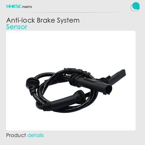 2pcs Rear Left and Right ABS Wheel Speed Sensor Compatible with BMW X3 X4#34526788645 34526855050 34526869293 ALS2579 11 12 13 14 15 16 17 18 2011 2012 2013 2014 2015 2016 2017 2018 in Saudi Arabia