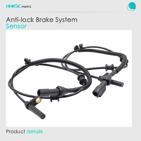 2pcs Front Left and Right ABS Wheel Speed Sensor Compatible with Ford Lincoln F150 Mark LT 7L3Z-2C204-A ALS917 RWD 05 06 07 08 in Saudi Arabia