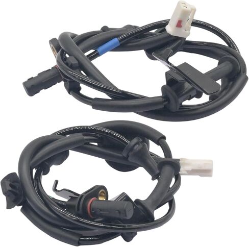 2 قطعة مستشعر سرعة العجلات الخلفية اليسرى واليمنى متوافق مع Hyundai Veloster 599102V000 599302V000 يتضمن حزام أسلاك مستشعر سرعة العجلة ABS؛ 12 13 14 15 16 17 2012 2013 2014 2015 2016 2017 in Kuwait