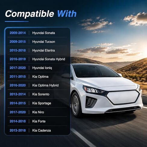 FUSCH 180 أمبير بطارية منصهرة رابط الصمامات B مع طرف بطارية إيجابي متوافق مع Hyundai Sonata Elantra وKia Sorento Optima، استبدال # 18790-01319 أحادي القطب Fuselink مع M8 الجوز وM6 الجوز in Kuwait