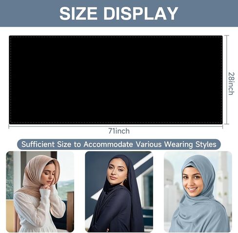حجاب قطني وشاح حجاب ناعم للنساء حجاب مودال حجاب مسلم in Saudi Arabia
