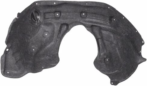 Fender Front Rear ，Compatible for Jeep Grand Cherokee 2011 2012 2013 2014 2015 2016-2021 Lined Mudguard Fender Lining Soundproofed(Rear Left) in Saudi Arabia