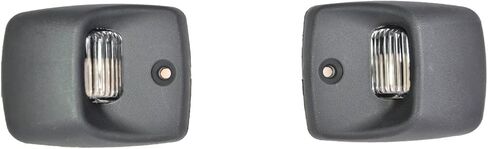 PT Auto Warehouse TO-951A-TGS - غطاء عدسة مصباح لوحة الترخيص - زوج يسار/يمين (يستبدل 81270-0C022، 0C020، 812700C022، 812700C021، 816900C022، 812700C020، 812710C010، 816910C010) in Kuwait