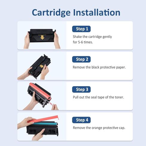 148X W1480X High Yield Toner Cartridges with Chip Compatible 148X 148A W1480A Toner Cartridges with Laser Jet Pro 4001dw 4001dn 4001n MFP 4101fdw 4101fdn Printer (Black, 2-Pack) in Saudi Arabia