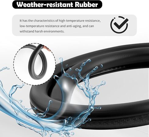 2PCS 2.62FT B Pillar Sealing Strip,Noise Reduction Rubber Car Door Seal Strip B Pillar with U-Shaped Metal Clip,Push-in Car Door Weather Stripping for Most Sedans,SUVs in Saudi Arabia