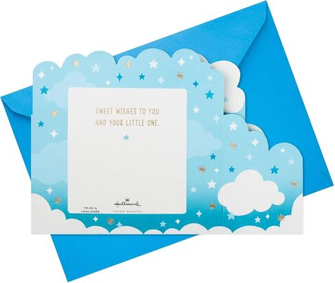 Hallmark Paper Wonder Pop Up Baby Shower Card for Boy (Blue Balloons) Welcome New Baby Boy, Congratulations in Saudi Arabia