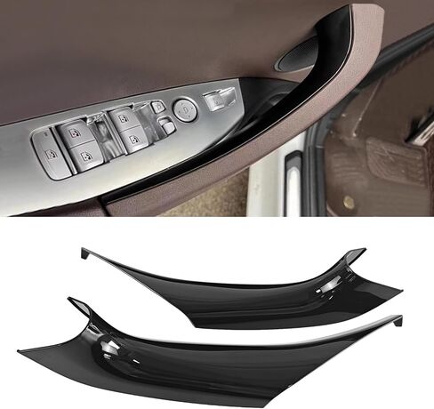 Car Door Handles Covers for BMW X3 G01 2018-2024 and X4 G02 2019-2024 Left and Right Side Interior Door Handle Decorative Covers (2PCS Piano Black) in Saudi Arabia