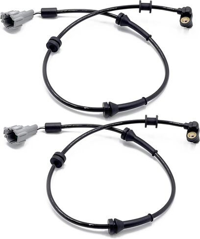 2Pcs Front Left and Right ABS Wheel Speed Sensor Compatible with Infiniti 2004-2007 QX56 Replacement for Nissan 2005-2007 Armada 2004-2007 Titan V8 5.6L Replaces 47910-7S025 479107S025 ALS621 in Kuwait