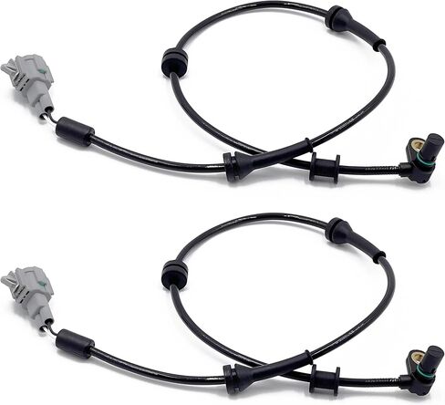 2Pcs Front Left and Right ABS Wheel Speed Sensor Compatible with Infiniti 2004-2007 QX56 Replacement for Nissan 2005-2007 Armada 2004-2007 Titan V8 5.6L Replaces 47910-7S025 479107S025 ALS621 in Kuwait