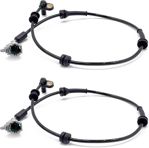 2Pcs Front Left and Right ABS Wheel Speed Sensor Compatible with Infiniti 2004-2007 QX56 Replacement for Nissan 2005-2007 Armada 2004-2007 Titan V8 5.6L Replaces 47910-7S025 479107S025 ALS621 in Kuwait