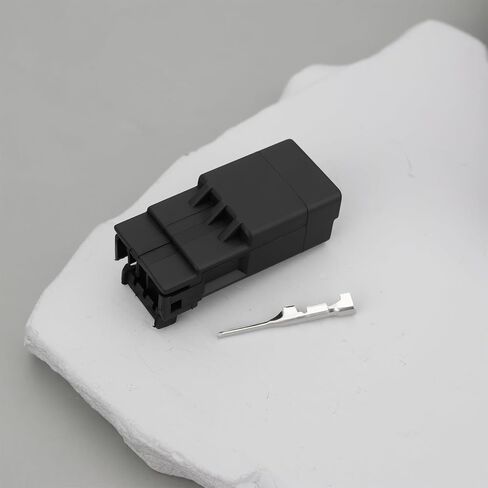 2Pcs Motorcycle 4Pin Female Connector & Terminals 72990-01 Compatible with Davidson Dyna Fat Bob in Kuwait