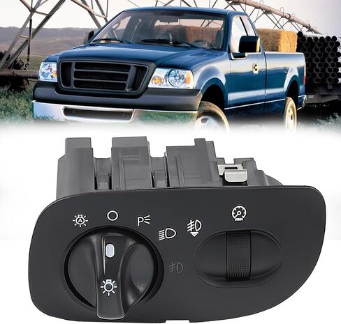 YL3Z-11654-DAD Headlight Switch Compatible with 2000 2001 2002 2003 2004 Ford F-150 with Auto Headlights Driving Lamp Fog Lights Replaces YL3Z11654DAD YL3Z-11654-DAC YL3Z11654DAC 1S2668 in Saudi Arabia
