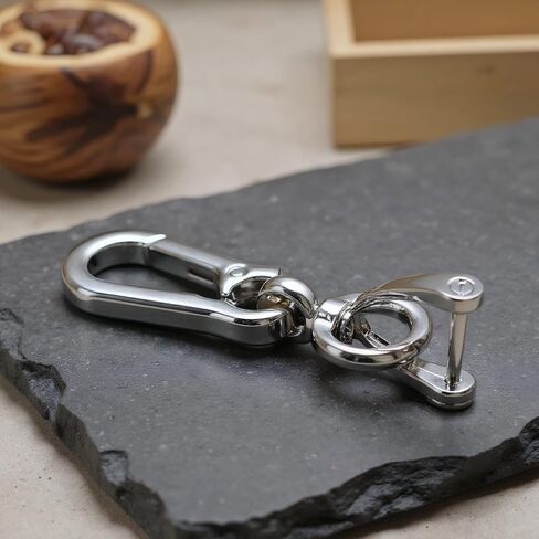 Car Key Chains Metal Car Keychains with Fob Ring & Clip Quick Release Keyrings in Saudi Arabia