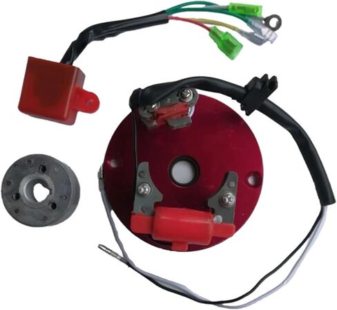 Universal Compatible With 50Cc 70Cc 90Cc 150Cc Motorcycle Ignition Coil Kit Magnetic Rotor& Stator Dirt Bikes/Atvs Scooters Mi in Saudi Arabia
