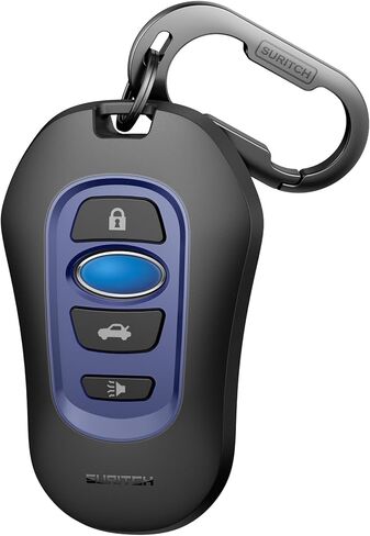 SURITCH لغطاء Subaru Key Fob، حافظة واقية صلبة من مادة TPU الناعمة من البولي يوريثين الحراري مع سلسلة مفاتيح لحامي المفاتيح الذكية Subaru CrossTrek in Kuwait