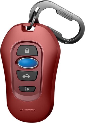 SURITCH لغطاء Subaru Key Fob، حافظة واقية صلبة من مادة TPU الناعمة من البولي يوريثين الحراري مع سلسلة مفاتيح لحامي المفاتيح الذكية Subaru CrossTrek in Kuwait