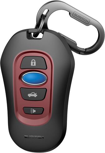 SURITCH لغطاء Subaru Key Fob، حافظة واقية صلبة من مادة TPU الناعمة من البولي يوريثين الحراري مع سلسلة مفاتيح لحامي المفاتيح الذكية Subaru CrossTrek in Kuwait