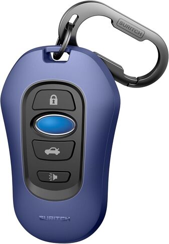 SURITCH لغطاء Subaru Key Fob، حافظة واقية صلبة من مادة TPU الناعمة من البولي يوريثين الحراري مع سلسلة مفاتيح لحامي المفاتيح الذكية Subaru CrossTrek in Kuwait