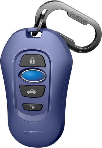 SURITCH لغطاء Subaru Key Fob، حافظة واقية صلبة من مادة TPU الناعمة من البولي يوريثين الحراري مع سلسلة مفاتيح لحامي المفاتيح الذكية Subaru CrossTrek in Kuwait