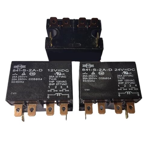 5pcs/lot Relay 841-S-2A-D 12VDC 24VDC 6pins 30A(841-S-2A-D 12VDC) in Saudi Arabia