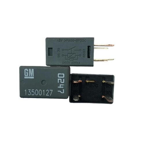 10 قطعة/الوحدة التتابع GM 13500127 13500127 12 فولت 4 دبابيس مرحل السيارة القرن المنشط الضباب ضوء التتابع in Kuwait