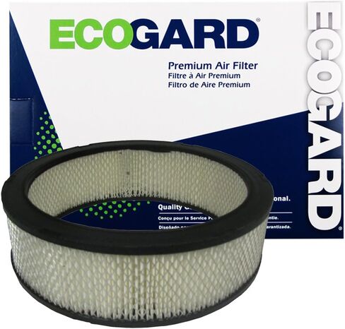 فلتر هواء المحرك الفاخر ECOGARD XA91 يناسب شيفروليه كورفيت 5.7L 1975-1981، K10 5.0L 1981-1986، Blazer 5.7L 1971-1994، P30 5.7L 1977-1996، Monte Carlo 5.0L 1976-1988، K1500 Suburban 5.7 لتر 1992-1995 in Kuwait