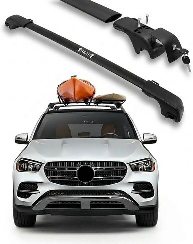 330LBS Roof Rack Cross Bars Fit for 2020-2026 Mercedes-Benz GLE W167 GLE350 GLE450 GLE450e GLE580 GLE43 GLE53 GLE63 AMG S SUV, Standard Sunroof OK, Affect Panoramic Sunroof Opening in Saudi Arabia