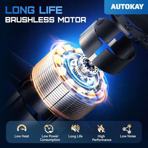 مجموعة مروحة تبريد مشعاع المحرك AUTOKAY لـ Ford Edge 2009-2014 لـ Lincoln MKX 2007-2012 مروحة تبريد تحل محل 9T4Z8C607A 9T4Z8C607A 7T4Z-8C607-B FO3115175 in Kuwait