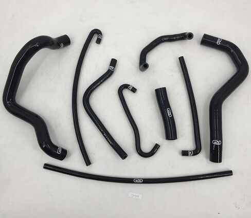 مجموعة خرطوم المبرد السيليكون عالية الأداء متوافقة مع SUZUKI GSXR 600 2004-2005 GSXR 750 2005 (أسود) in Kuwait