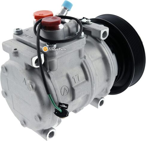 FridayParts 10PA17C ضاغط مكيف الهواء 447100-2381 447100-2388 447200-3084 447200-3667 متوافق مع جرار دينسو جون ديري in Kuwait