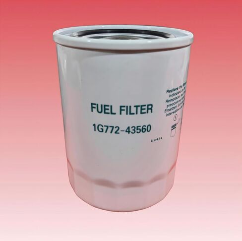 1G772-43560 Fuel Filter replace 1G77243560 Compatible With Kubota M5040DT M5040DTC M5140F M6040HD M6040HDBN M7040SUHD Tractor in Kuwait