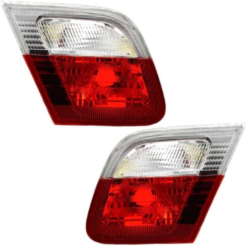 EPIC LIGHTING مصابيح هالوجين بديلة داخلية متوافقة مع B، M، W 99-00 323i 328i 01-03 325Ci 325i 330Ci M3 [ BM2882102 BM2883102 63218364727 63218364728] زوج in Kuwait