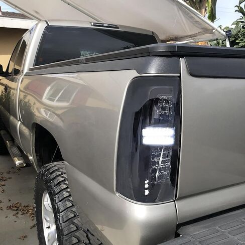 MEGAIE DOT Approved Smoked LED Tail Light Assembly Compatible with 1999-2006 Chevy Silverado 1500 2500 and 1999-2002 GMC Sierra 1500 2500 3500 in Saudi Arabia