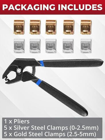 11PCS Panel Fixing Clamps with Pliers, Automotive Body Panel Holding Tools for Welding Clamping, Anti-Rust Sheet Metal Holder for Dent Repair and Bodywork in Saudi Arabia