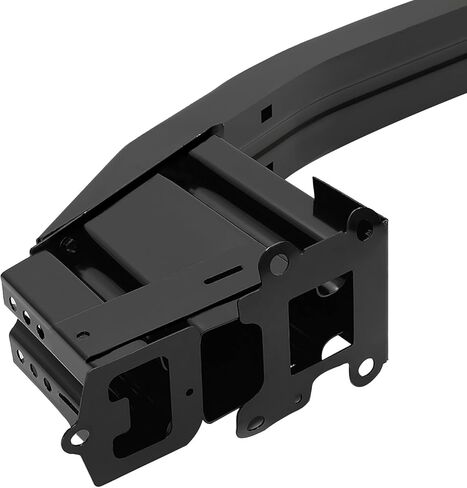 Suitable for Front Bumper Reinforcement Bar Compatible with 2016-2019 Honda Civic EX, EX-L, EX-T, LX, Si, Sport Touring-Durable Black Aluminum Cross Member Replacement (Part 71130TGGA00, HO1006196) in Kuwait