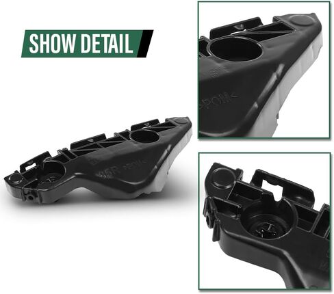 LQI Front Bumper Brackets Retainer Set Left and Right Pair Compatible with Toyota Yaris Base 2007-2012, Fit for Toyota Yaris S 2007-2009 5253552131, 5253652141, TO1089113, TO1088113 in Kuwait