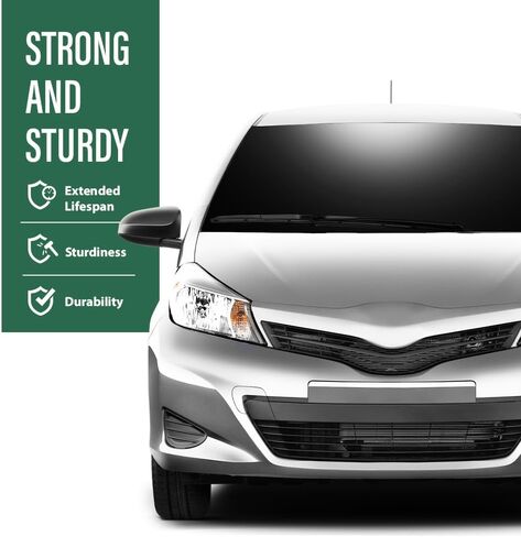 LQI Front Bumper Brackets Retainer Set Left and Right Pair Compatible with Toyota Yaris Base 2007-2012, Fit for Toyota Yaris S 2007-2009 5253552131, 5253652141, TO1089113, TO1088113 in Kuwait
